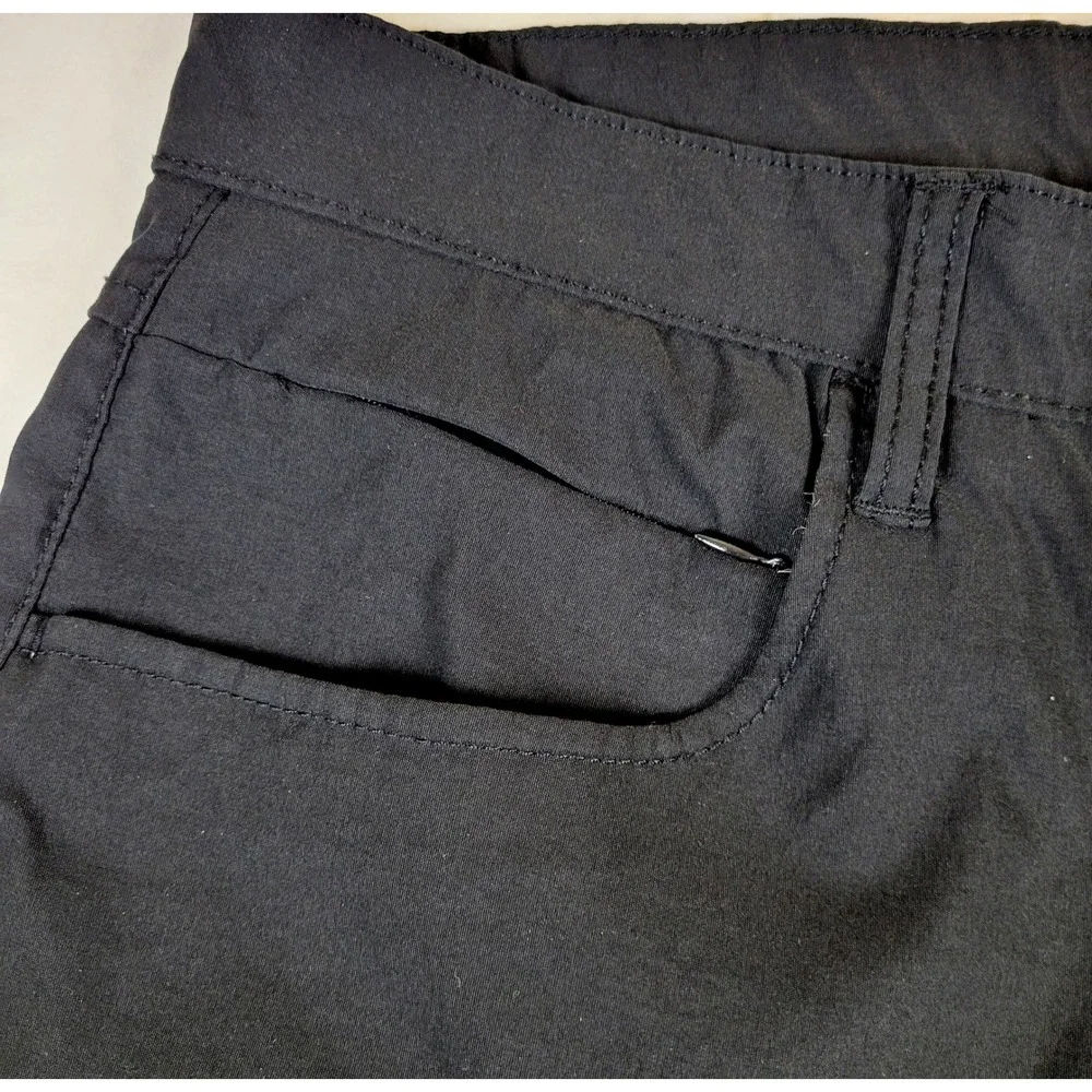 Desert Dunes Mens Black Nylon Spandex Tech Athletic Golf Outdoor Pants 33W 30L - Picture 8 of 9